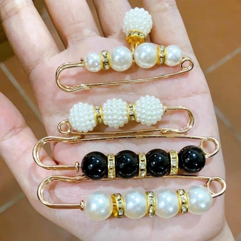 Set 4 Ghim Cài QUẦN - ÁO Mini Siêu Dễ Thương - Cài áo, quần