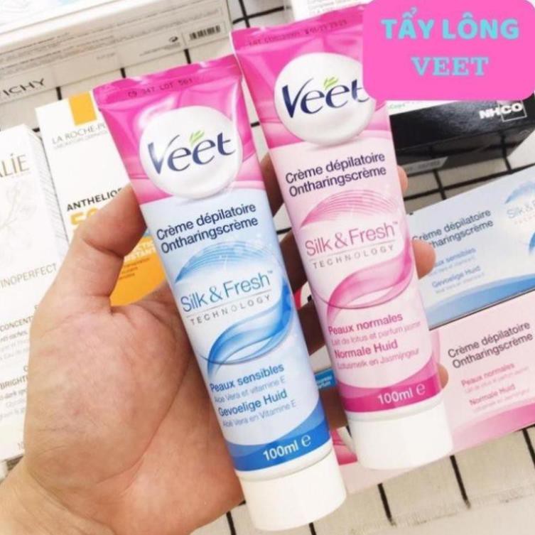 Kem Tẩy lông tay, tẩy lông chân, tẩy lông nách /Kem tẩy lông veet 100ml