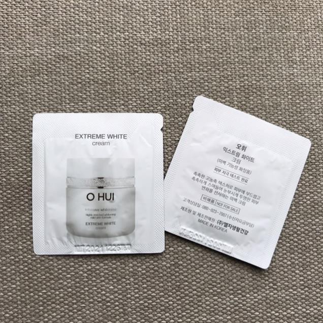 Combo 10 gói kem dưỡng hoặc serum OHUI Extreme White Cream