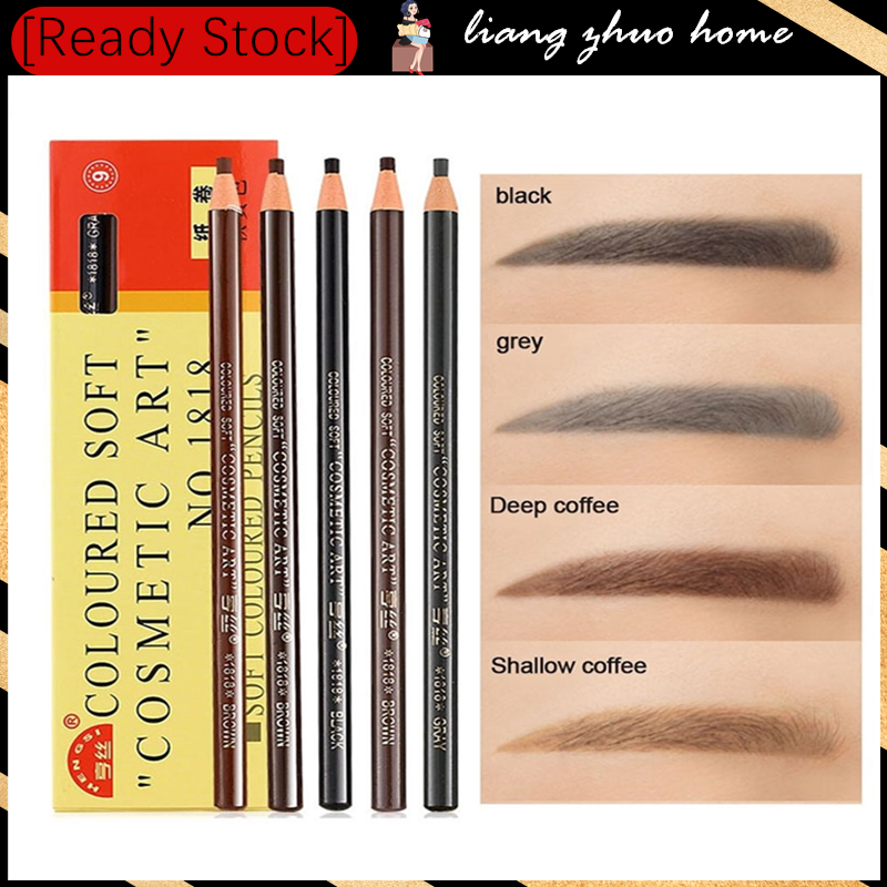 [Hàng mới về] Chì kẻ lông mày Cosmetic Art không phai không thấm nước chống mồ hôi 5 màu