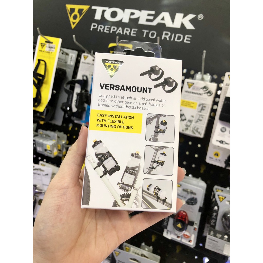 Pát Gắn Gọng bình nước đa năng Topeak VERSAMOUNT (TVM01)