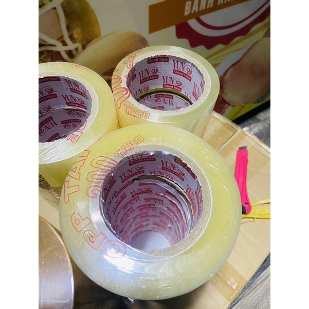 Băng keo 1kg5/cây - lõi mỏng 100ya - 300ya