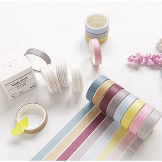 Set chiết washi tape màu cơ bản