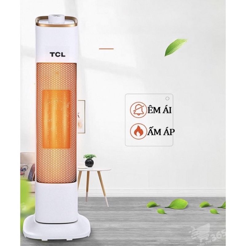 Quạt sưởi, máy sưởi TCL dạng cây đứng chính hãng, bản mới