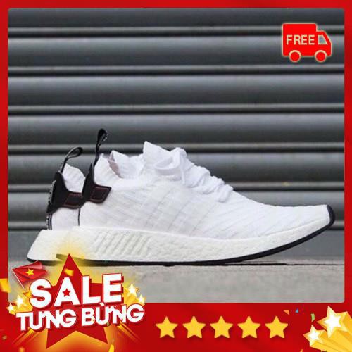 Giầy nmd xr1 trắng gót đen - Hàng có sẵn + Fullbox