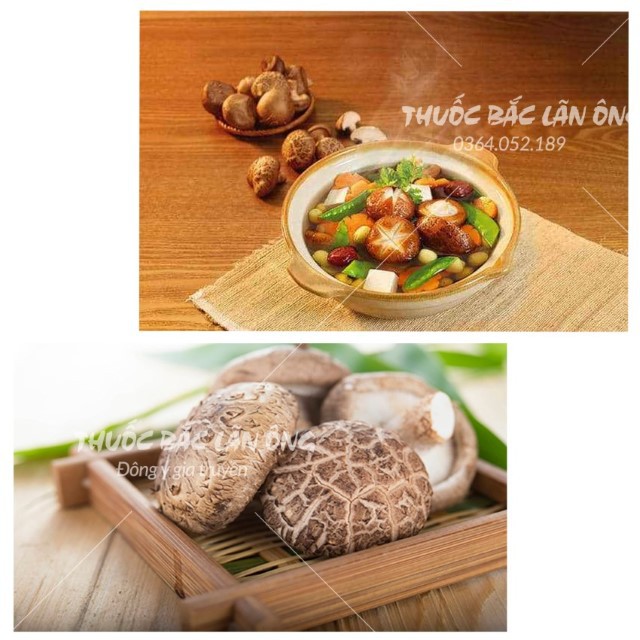  500g Nấm Đông Cô Nhật (Loại 1, Nấm To, Trắng)