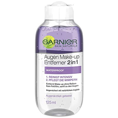 Nước Tẩy Trang Mắt Môi Garnier Augen Make Up Entferner 2 in 1, 125ml Pháp