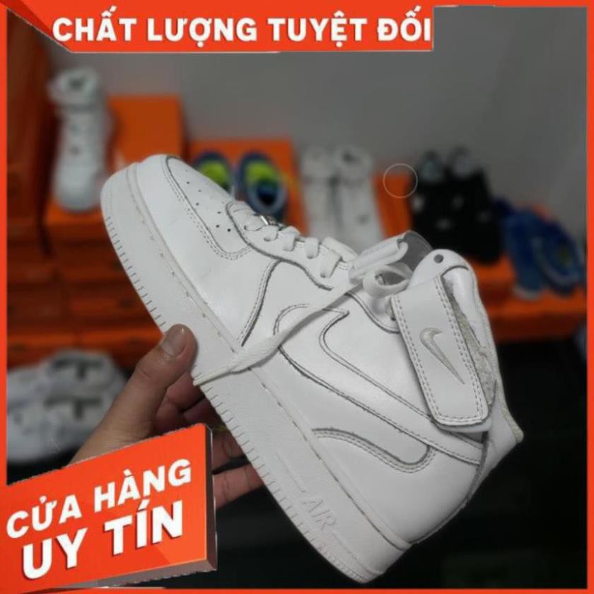 Ả𝐍𝐇 𝐓𝐇Ậ𝐓 Giầy Nike Air Force 1 cổ cao hàng chính hãng Secondhand Siêu Bền Tốt Nhất . 11.11 L