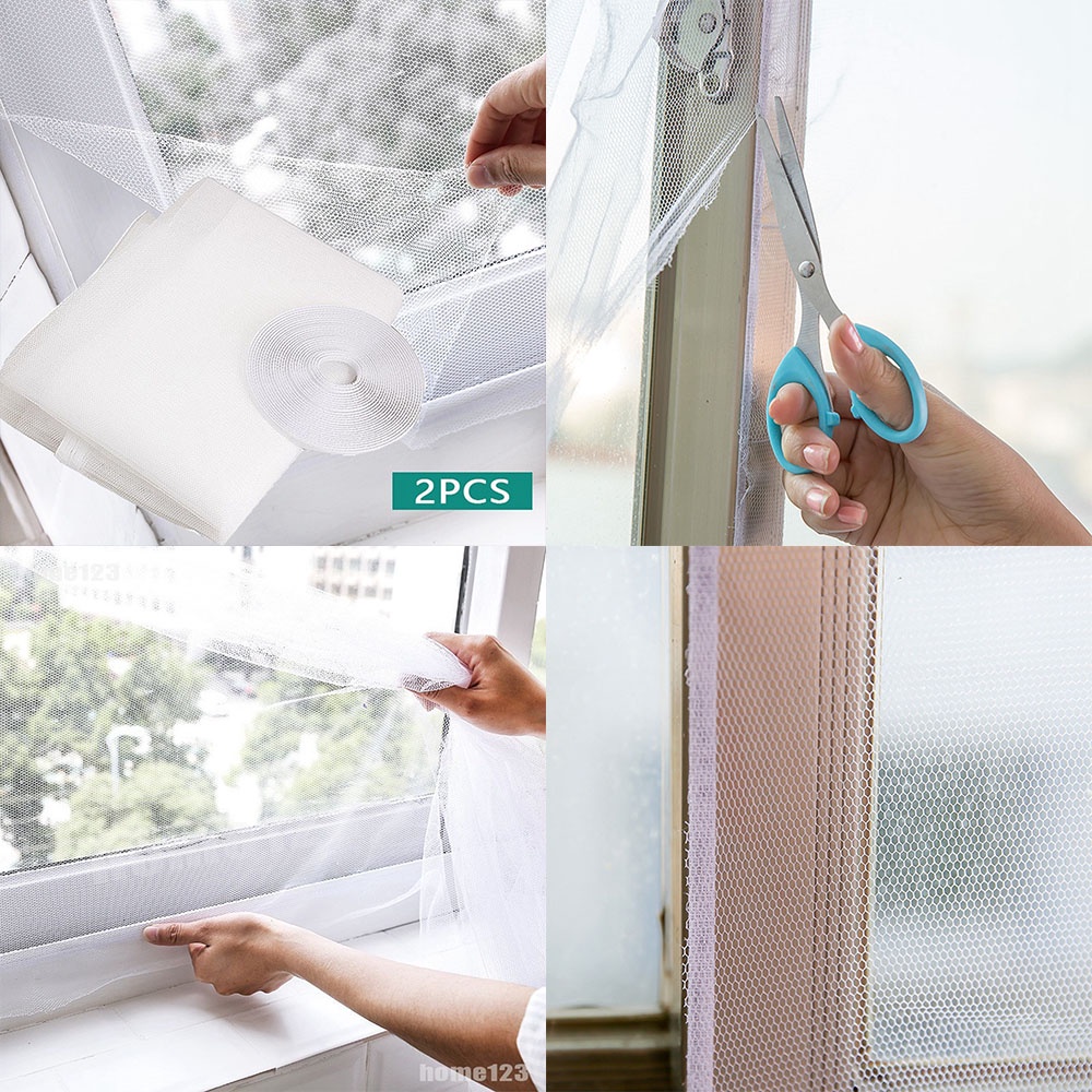 Tấm Lưới Dán Cửa Sổ Chống Muỗi Tiện Lợi 1.3*1.5M