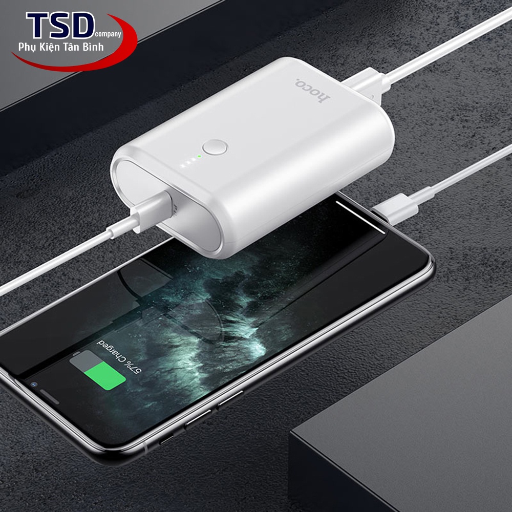 Pin Dự Phòng Mini Hoco Q3 10000mAh Hỗ Trợ Sạc Nhanh QC3.0 PD 20W