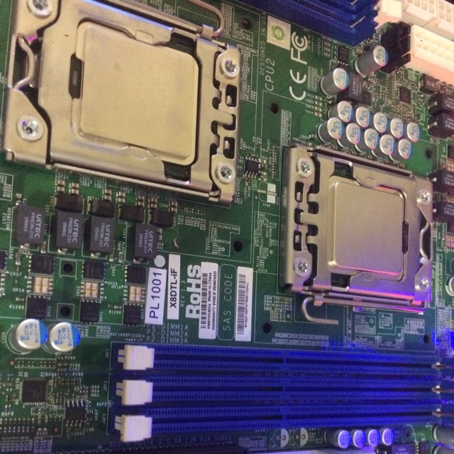MAINBROAD X8DTL + 2 X5670 + 16gb Ram ecc