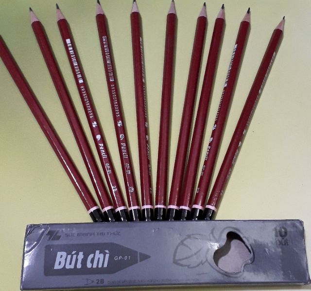 10 BÚT CHÌ GP01 KHÔNG ĐỘC HẠI