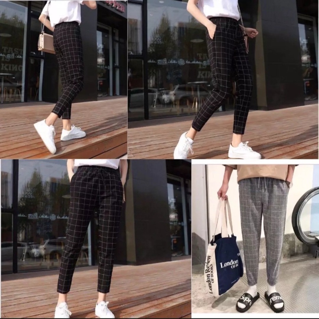 QUẦN BAGGY CARO SỌC KẺ ,QUẦN CARO NỮ ,QUẦN 9 TẤC VÃI MỀM MỊN THOÁNG MÁT , THỜI TRAG HOT HIÊN NAY