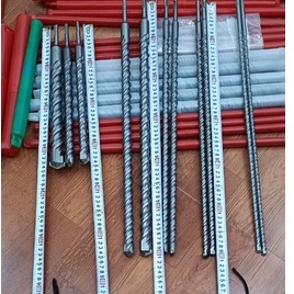 MŨI KHOAN BÊ TÔNG XUYÊN TƯỜNG DÀI 35CM VÀ 60CM CHUỘI GÀI