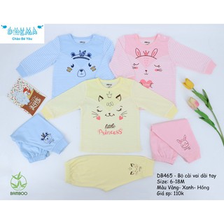 Dokma_ Bộ dài tay mỏng bé trai, bé gái DB465