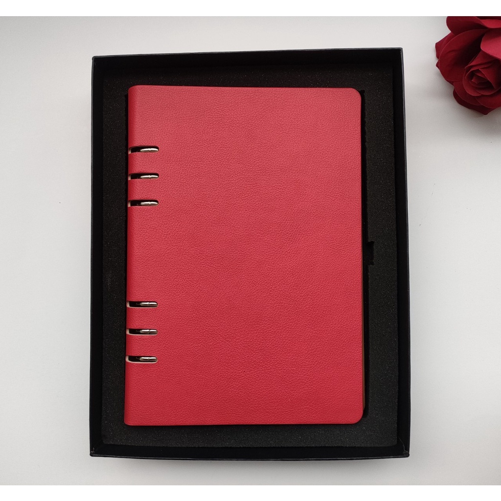 Sổ tay A5 in dập, khắc logo theo yêu cầu