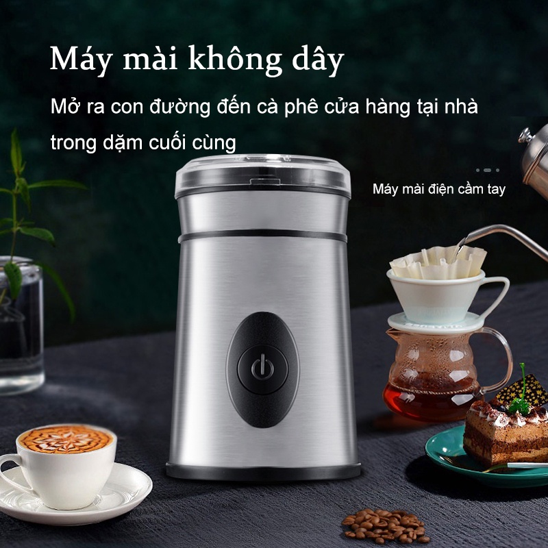 YA26 Barista sử dụng thép không gỉ máy xay lúa mì gia đình tiết kiệm năng lượng siêu thiết thực cho bé shopbenbo