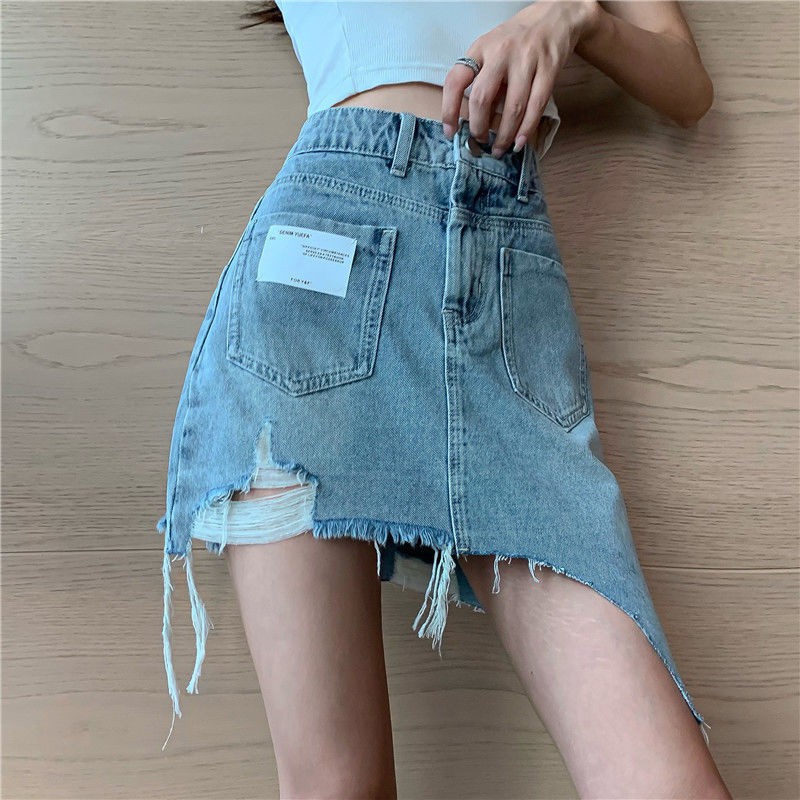 Chân Váy Jeans Thời Trang Dành Cho Nữ