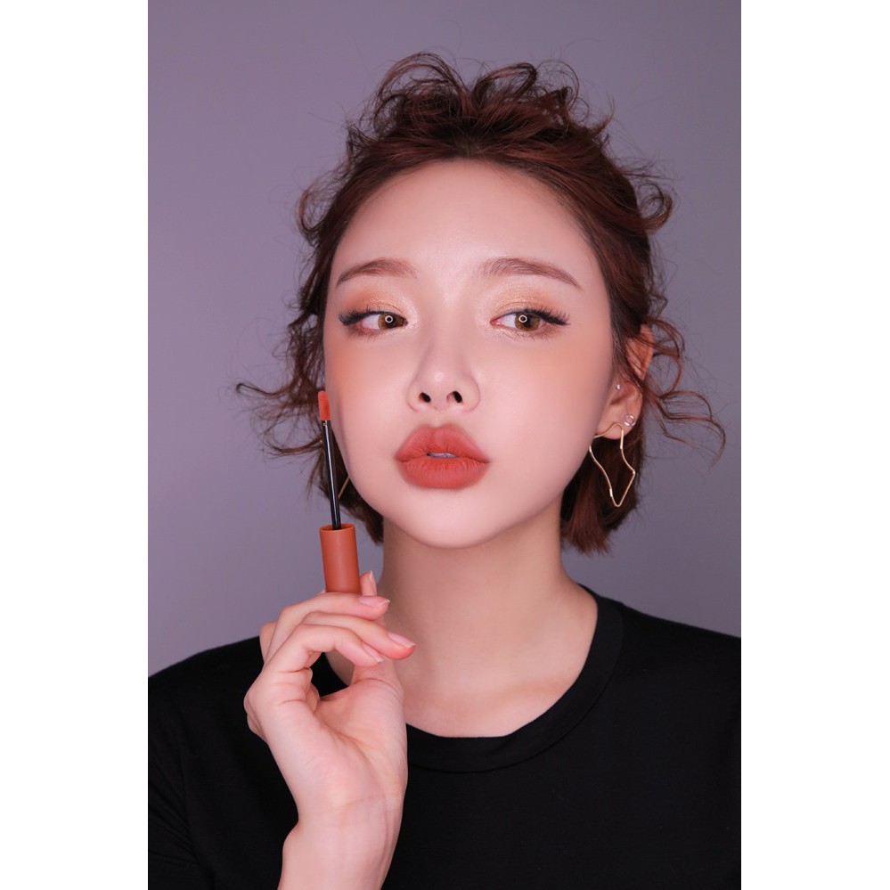 SON KEM 3CE VELVET LIP TIP MÀU GOING RIGHT -HỒNG CAM ĐẤT