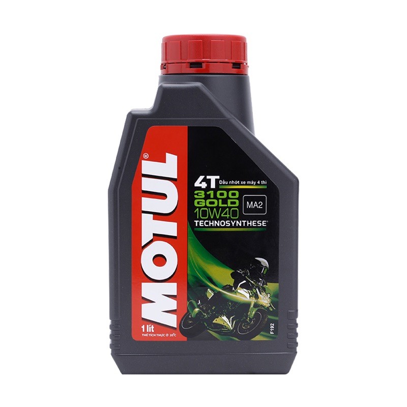 Nhớt xe số cao cấp Motul 3100 Gold 10W40 1L - dành cho xe Exciter, Winner, Wave, mô tô PKL PKN