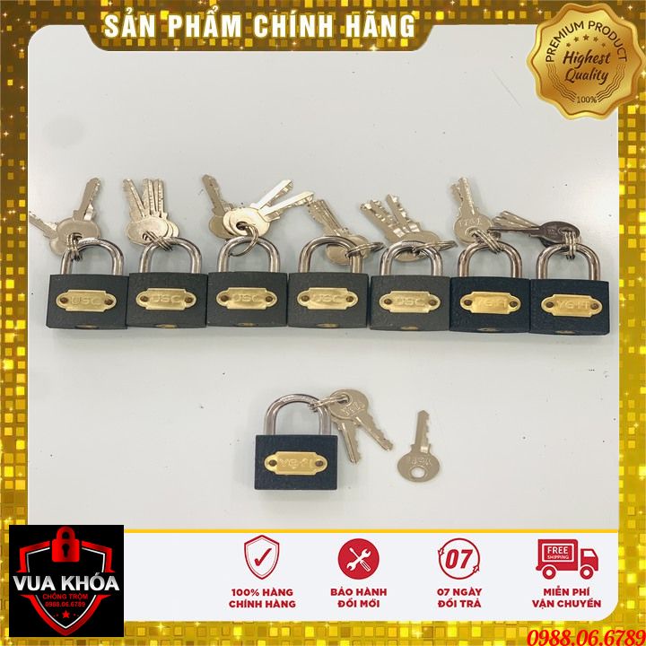 Khóa mini 3,2 phân ⚡FREE SHIP⚡thích hợp khóa tủ,cửa phòng trọ-siêu chắc chắn-nhỏ gọn tiện lợi-chống rỉ sét mọi thời tiết