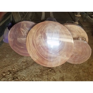 Thớt gỗ nghiễn 30 cm x dày 4 cm