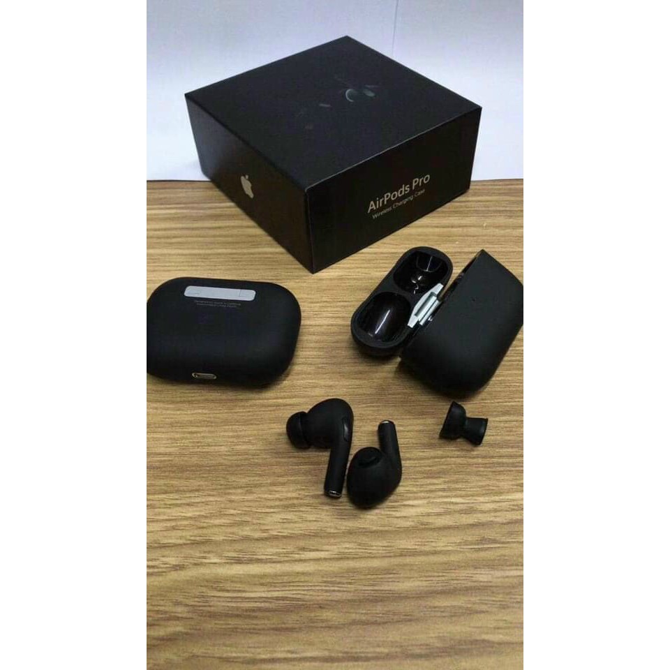 Tai Nghe Bluetooth AIRPODS PRO Chống Ồn Xuyên Âm Đổi Tên Định Vị Tháo Tai Dừng Nhạc  Bảo Hành 6 Tháng 1 Đổi 1