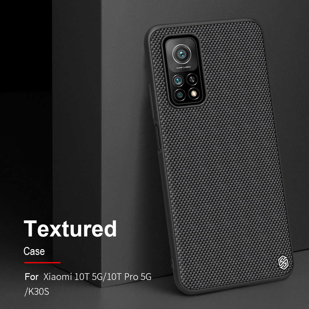 Ốp Điện Thoại Nillkin Cho Xiaomi Mi 10T / 10T Pro / Redmi K30S Bằng TPU + PC Sợi Carbon Siêu Mỏng Chống Trượt