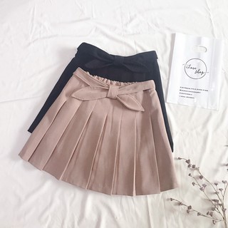 Váy xếp li nơ Lovi
