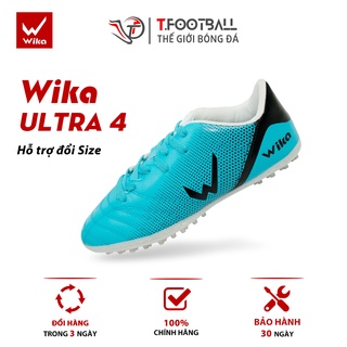 Giày đá bóng Wika Ultra 4 Chính Hãng, Giày bóng đá giá rẻ, Da pu mềm mại, đế TF