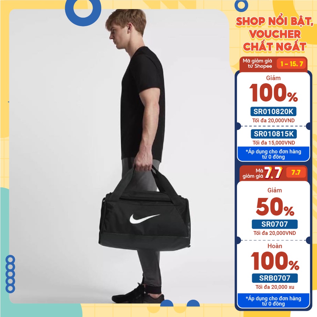 Túi Trống Gym Du lịch Đeo Chéo Nam Nữ N MEDIUM DUFFEL BAG để được 3-4 Bộ Quần Áo Chống Nước Bảo hành Trọn Đời