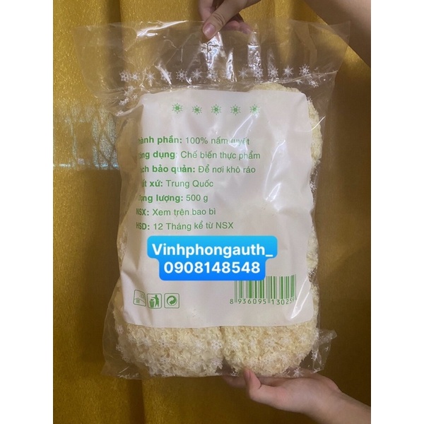 Nấm tuyết lẻ 100gr - 500gr