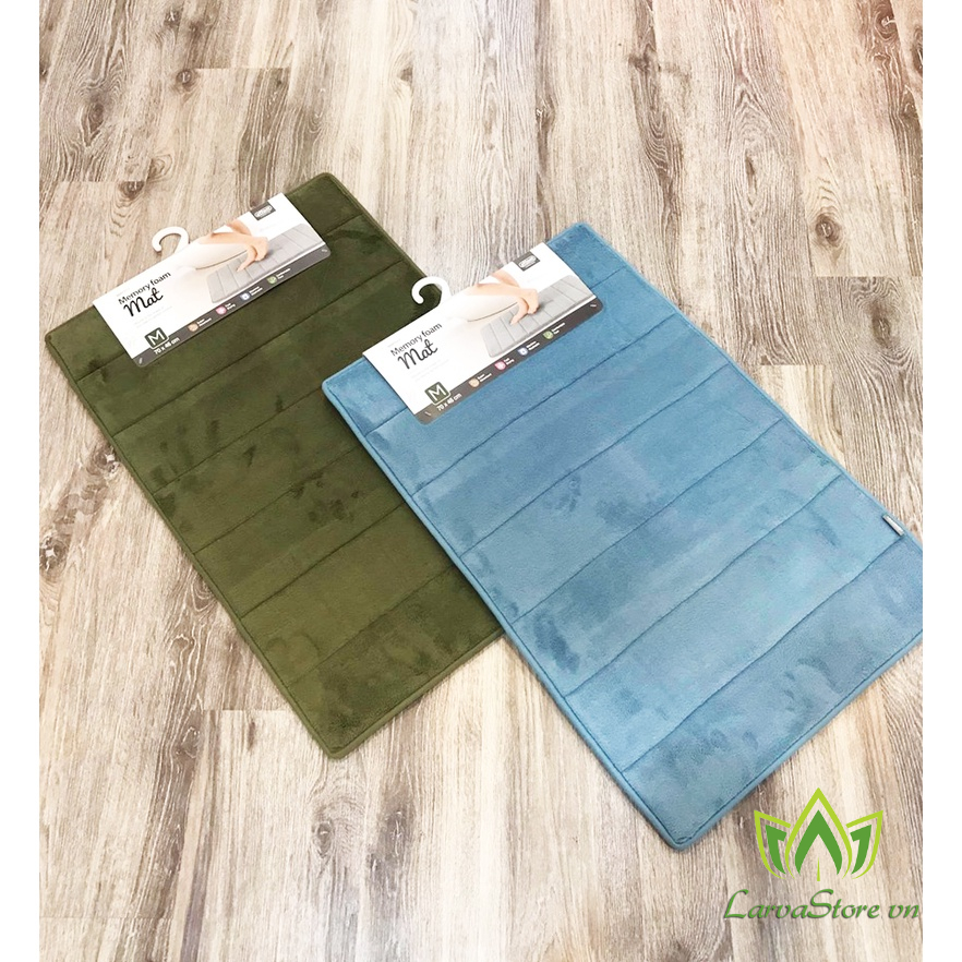 Thảm chùi chân Lock&amp;Lock Memory Foam MAT510BLU 61cm x 43cm