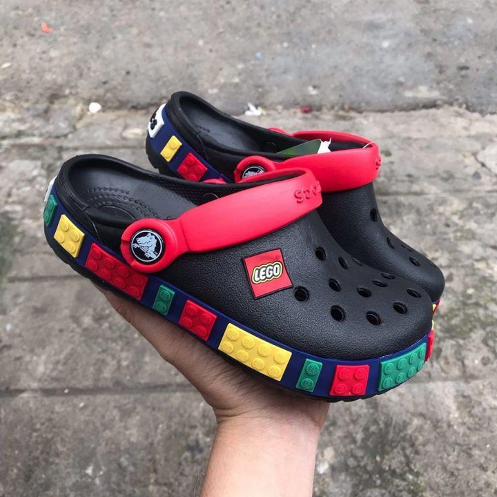 dép Cross cho bé bít đầu nhiều màu LG tặng thêm 6 sticker