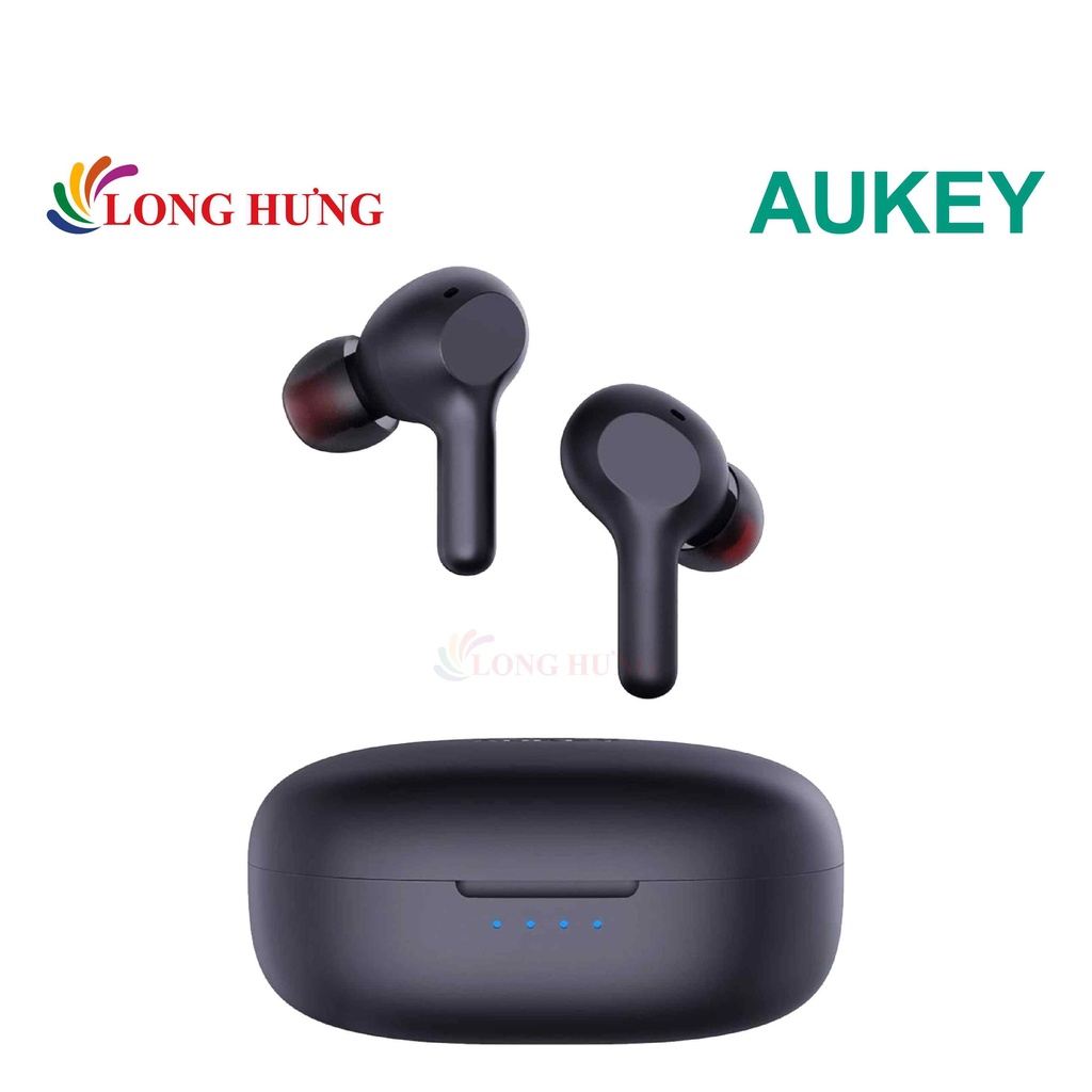Tai nghe Bluetooth True Wireless Aukey EP-T25 - Hàng chính hãng - Âm thanh tuyệt vời Điều khiển cảm ứng