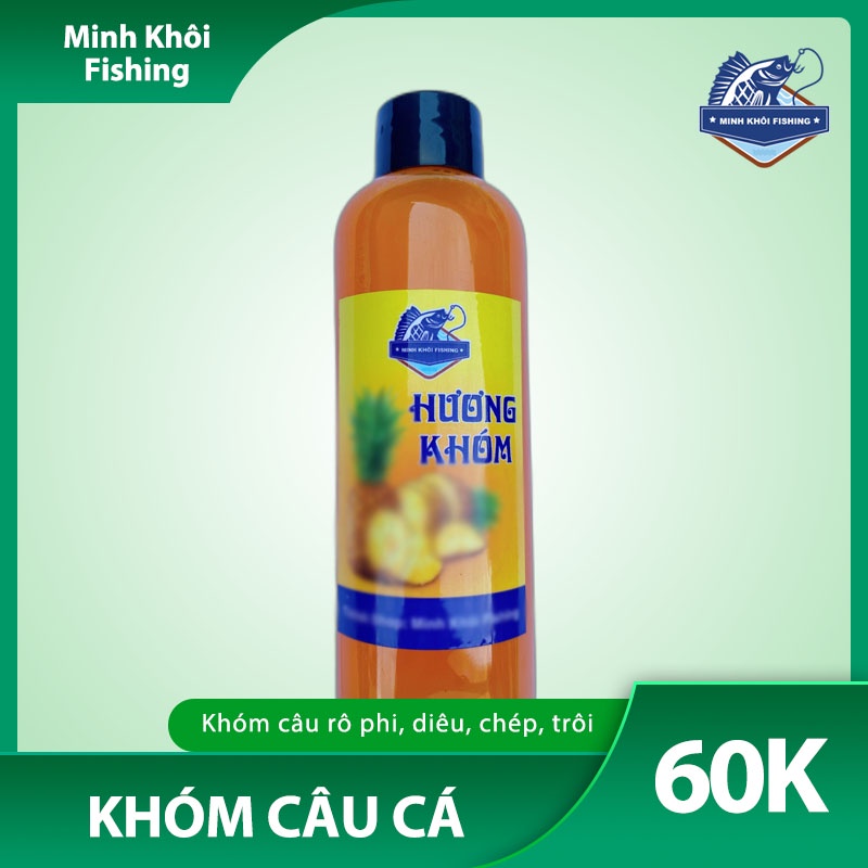 Hương khóm câu cá rô phi, diêu hồng, trôi, chép