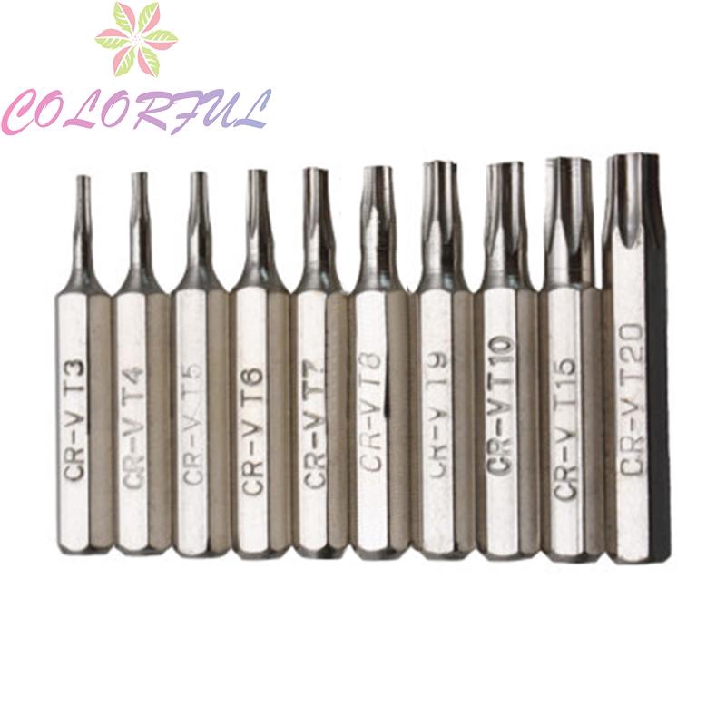 Bộ mũi vít mở các thiết bị điện tử chất liệu kim loại với đầu nối 6 cạnh 4mm