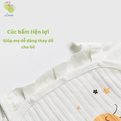 Bộ Body Áo Liền Quần Mùa Hè Hoạ Tiết Đáng Yêu Cho Bé Trai, Bé Gái 𝟎𝟑𝐁𝐃𝐒