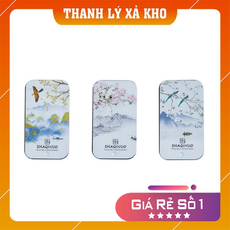 [FreeShip – Xả kho] Set 3 hộp Nước hoa khô rắn hương thơm lâu khử mùi cho nam và nữ | Thế Giới Skin Care