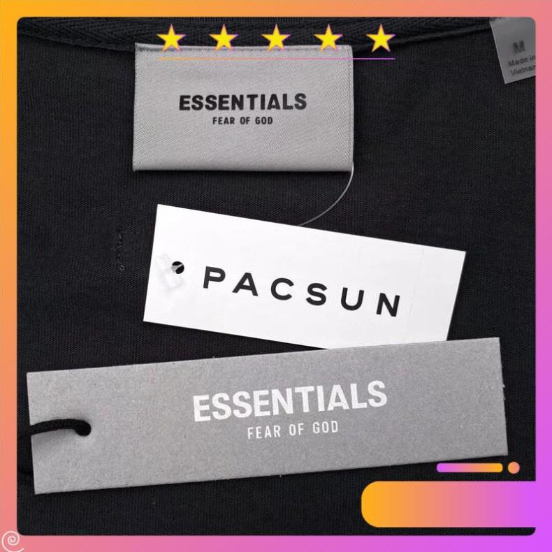 ⚡️ - Áo polo FOG ESSENTIALS ss20 Black full tag túi, áo polo fear of god lỗi 1 đổi 1
