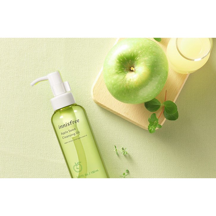 Dầu Tẩy Trang Chiết Xuất Tinh Chất Hạt Táo Xanh Innisfree Apple Seed Cleansing Oil 150ml