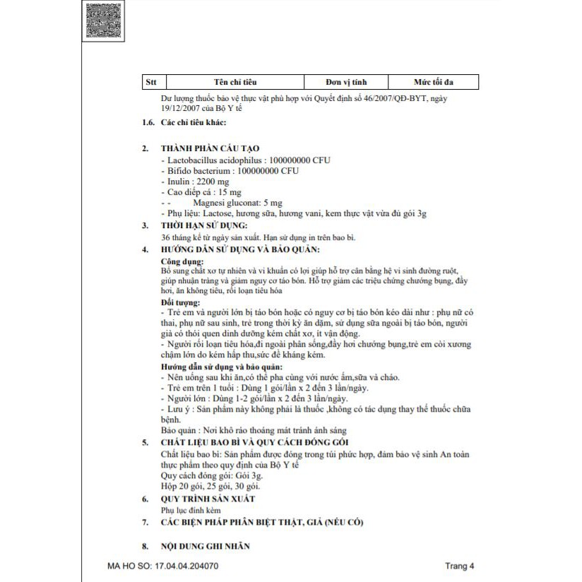 Nufib Gold - Hỗ trợ giảm các triệu chứng đầy bụng, khó tiêu, đầy hơi, rối loạn tiêu hóa | Thế Giới Skin Care