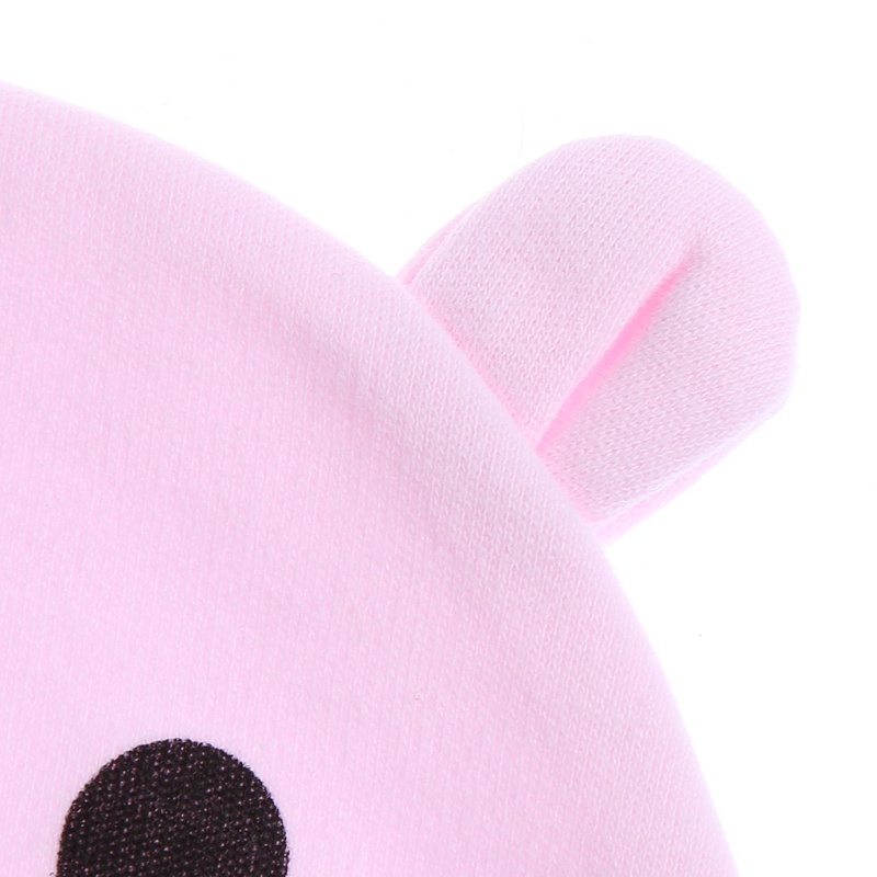 Mũ Bonnet Thoáng Khí In Họa Tiết Mặt Cười Thời Trang Mùa Hè Cho Bé Sơ Sinh