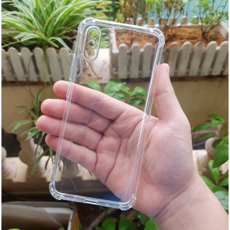 Ốp lưng bảo vệ camera Xiaomi K40 / Redmi 9A / redmi 9C silicon trong chống sốc 4 góc