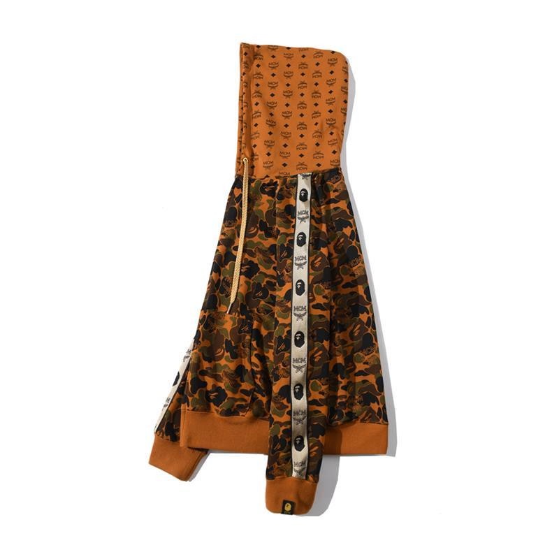 Áo khoác cardigan cotton tay dài khóa kéo họa tiết rằn ri cho nam và nữ