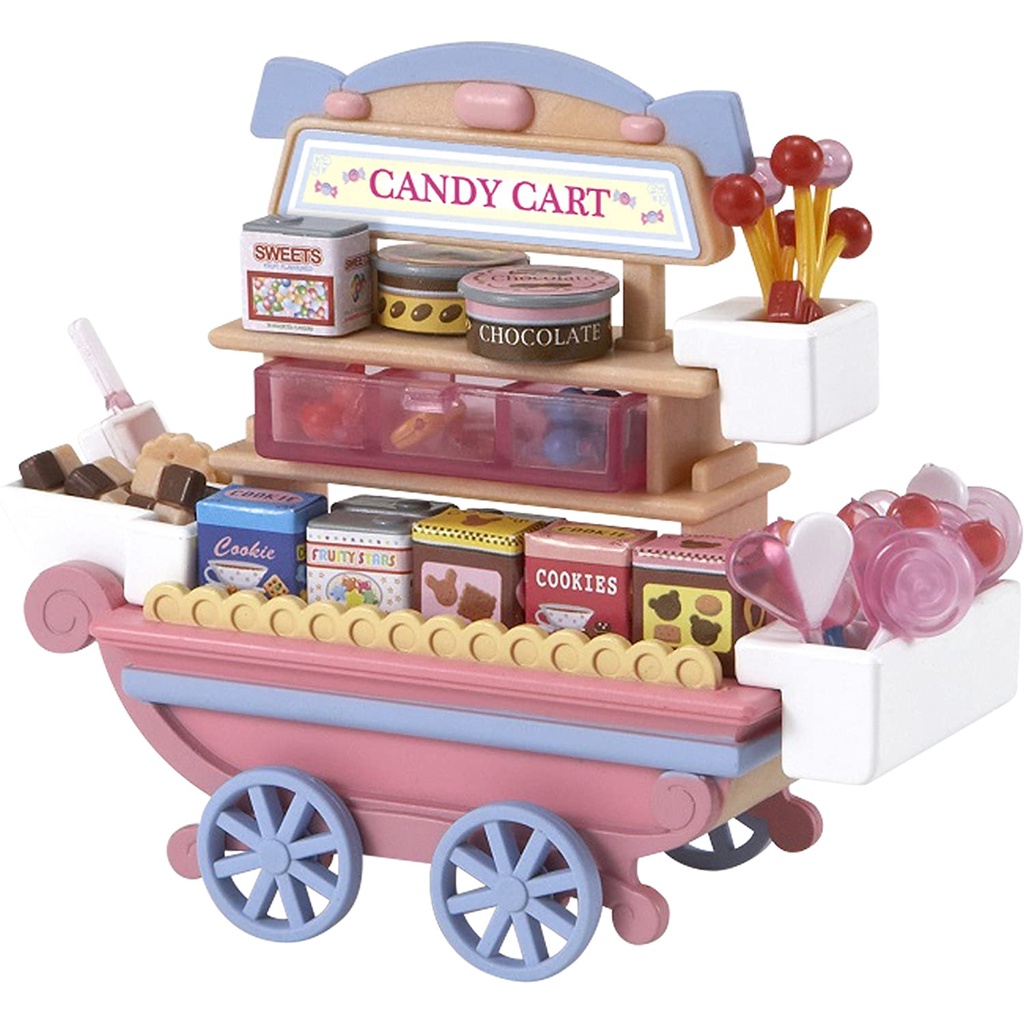 Đồ Chơi Sylvanian Families Xe Bán Kẹo Candy Cart