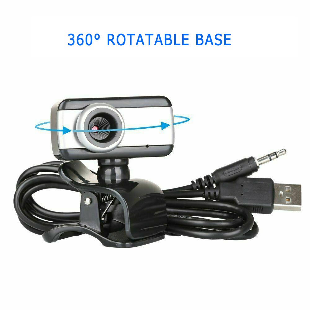 Webcam Hd Kèm Micro Usb 2.0 Cho Máy Tính / Laptop / Pc / Mac 1080p Full Hd | BigBuy360 - bigbuy360.vn