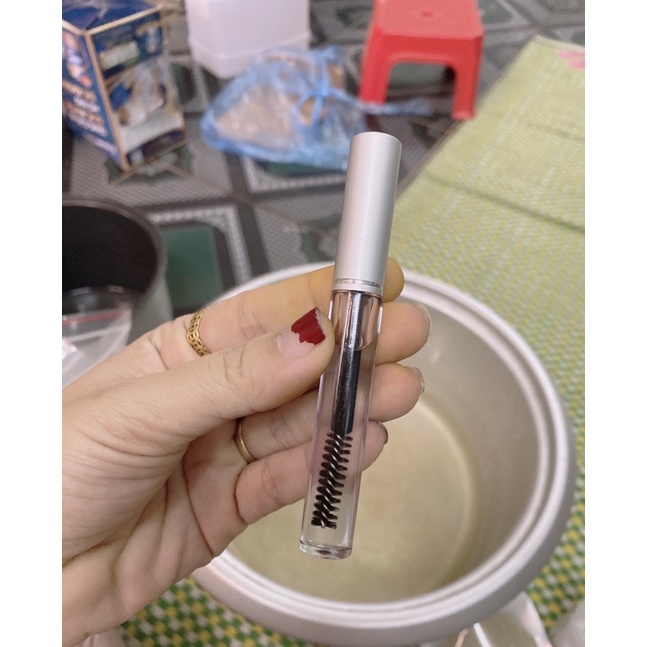 Combo Chuốt mi+ bi lăn dầu dừa nguyên chất handmade