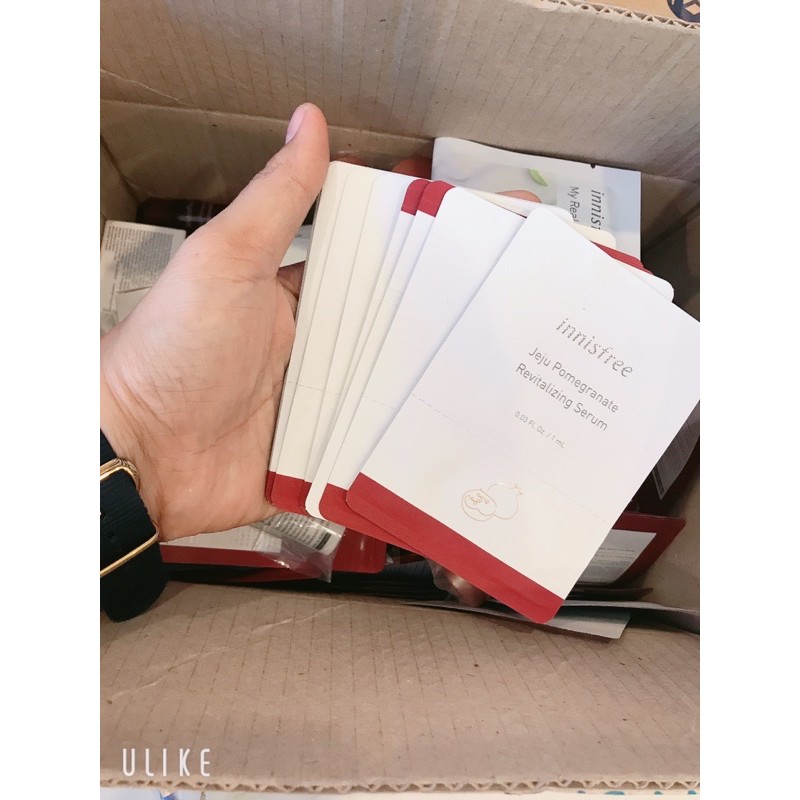 mẫu thử - serum dưỡng da innisfree chống lão hoá, chăm sóc da 1ml