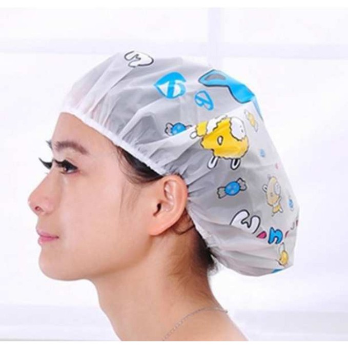 Mũ Nón Chụp Trùm Đầu Chống Nước Ướt Tóc Khi Tắm